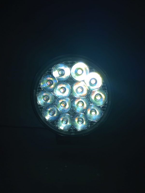 Faro Redondo De 14 Led Con 5 Funciones Ambar / Blanco - Image 6