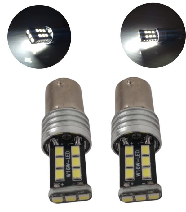 Foco 15 Leds Dos Polos Color:blanco 0110