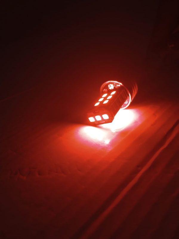 Foco 15 Leds Dos Polos Color: Rojo 0111 - Image 7