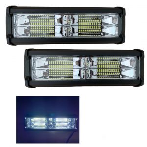 Faro Tipo Barra De 48 Leds Blanco Fijo Y Estrobo