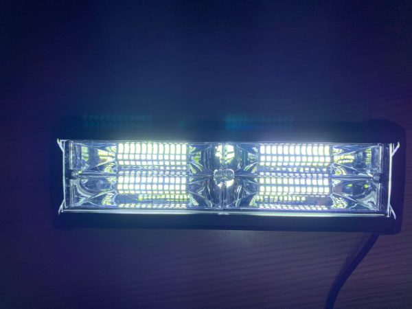 Faro Tipo Barra De 48 Leds Blanco Fijo Y Estrobo - Image 4