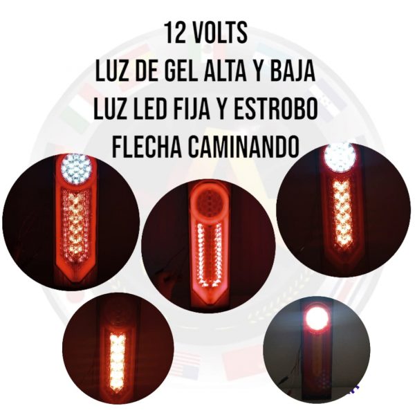 Plafon Para Pickup, Estaquitas Con Luz Led Y Glo - Image 3