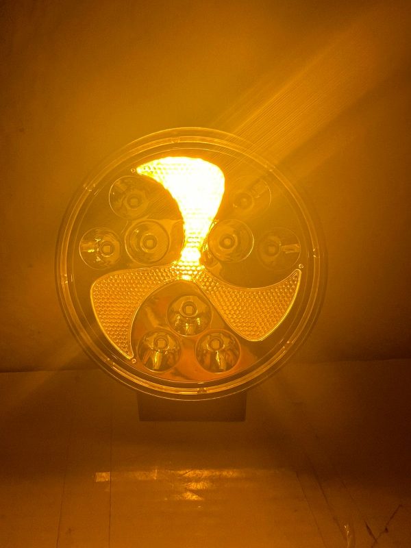 Faro Redondo Con 9 Leds Rgb 4 Funciones - Image 6