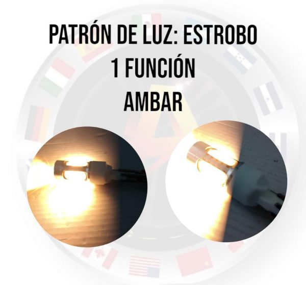 Foco Led De Pellizco Con Lupa 7440 Ambar - Image 3