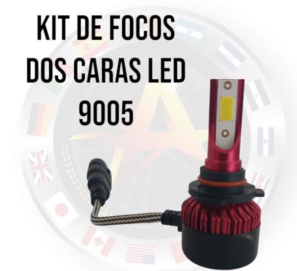 Kit De Led Dos Caras 9005 Con Ventilador - Image 2