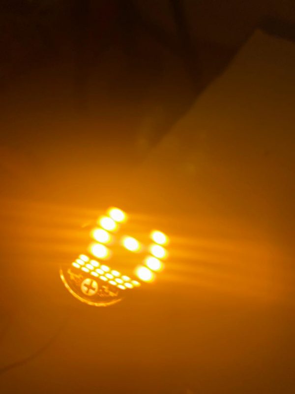 Foco 45 Leds Pellizco Color: Ambar - Image 7