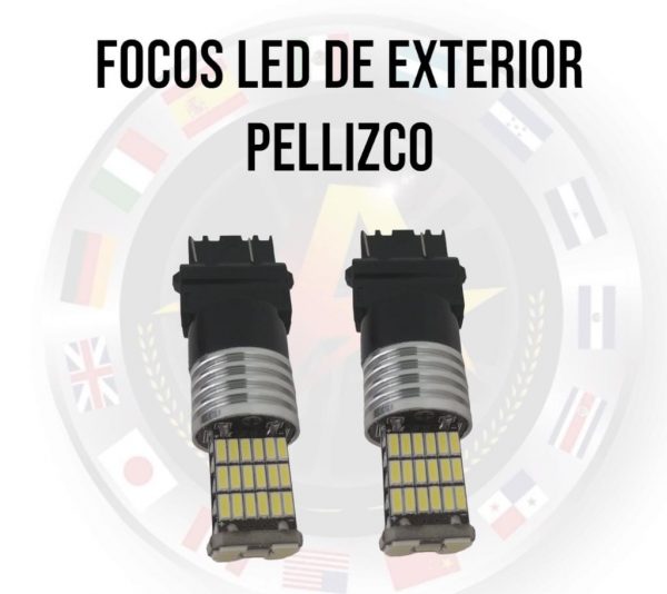 Foco 45 Leds Pellizco Color: Blanco 0153 - Image 2