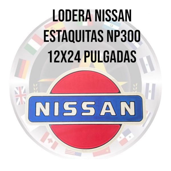 Lodera Nissan Estaquitas Np 300 12x24 Pulgadas - Image 2