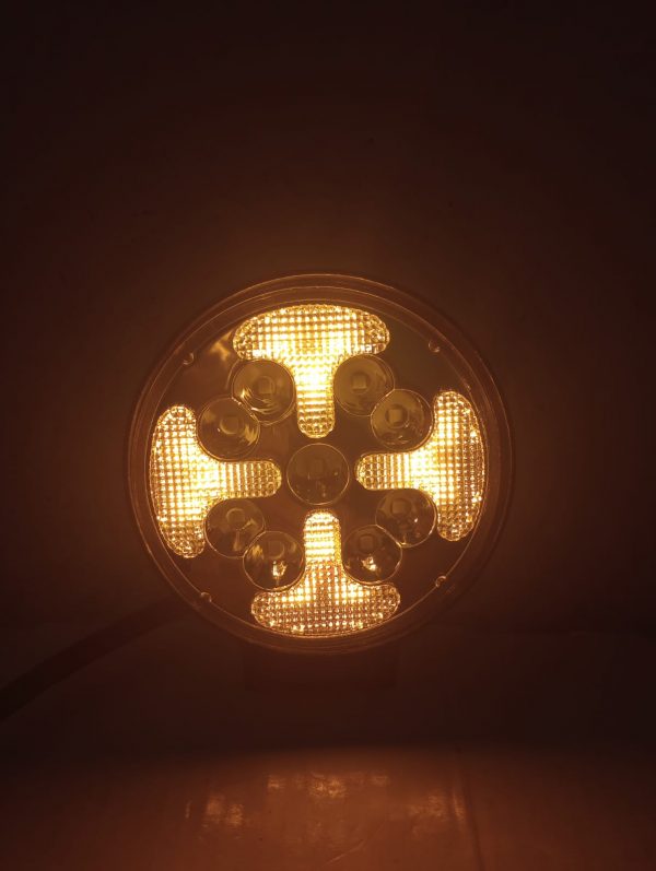 Faro Redondo De 15 Leds 10-30v 39w Blanco / Ambar - Image 6