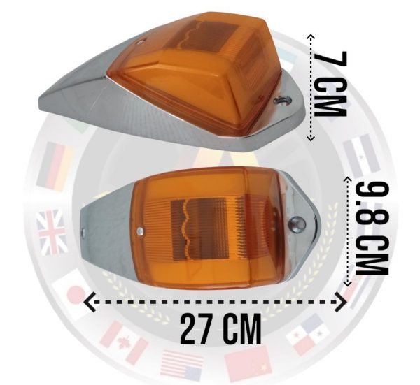 Plafón Tipo Zeppelin Para Kenworth 4 Funciones - Image 3