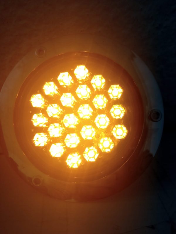 Plafón Redondo De 24 Leds 12v Ámbar - Image 8