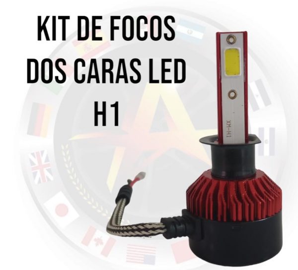 Kit De Led Dos Caras H1 Con Ventilador - Image 2