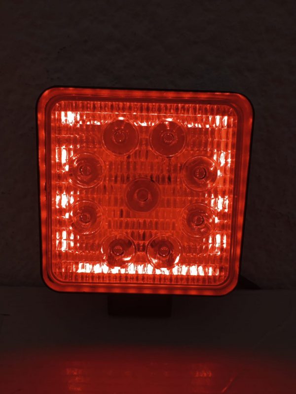 Faro Cuadrado De 9 Leds Con Ojo De Ángel 10-30v 27w - Image 5