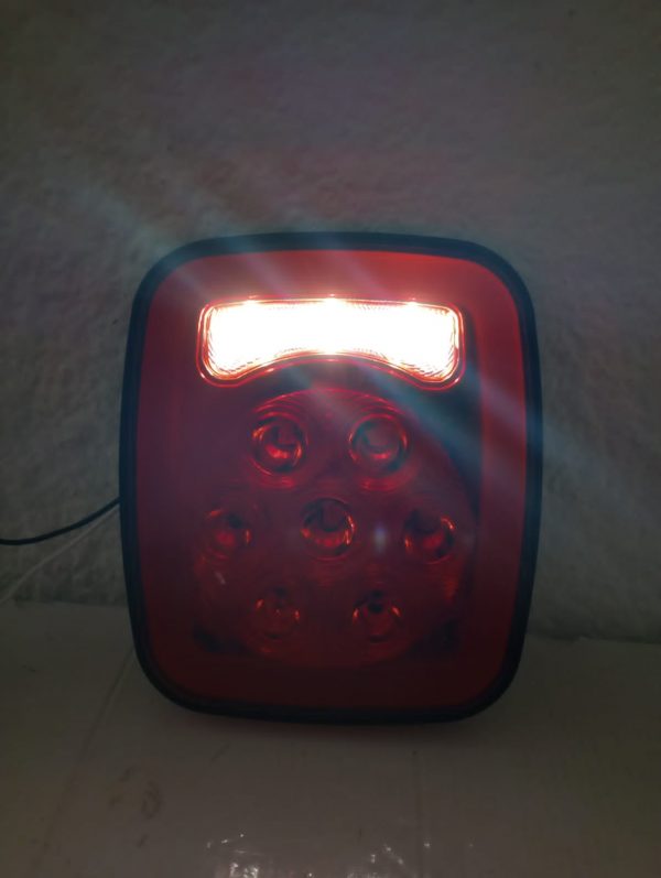 Plafón Cuadrado Tipo Jeep Universal 12-24v Led/Glo - Image 7
