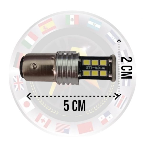 Foco 15 Leds Dos Polos Color:blanco 0110 - Image 5