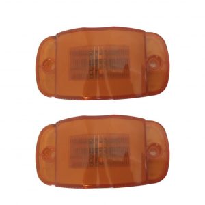 Plafón De Carrito Led/glo 12-24v Cuartos Y Estrobo Ambar