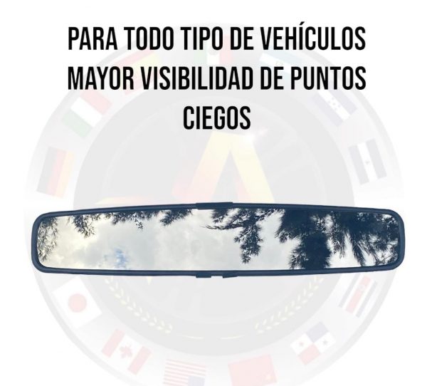 Espejo Retrovisor 13pul Luna Ahumada - Image 4