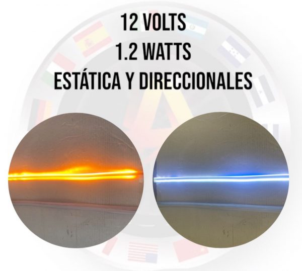 Tiras Luz Led Direccional Para Faros 45cm - Image 4