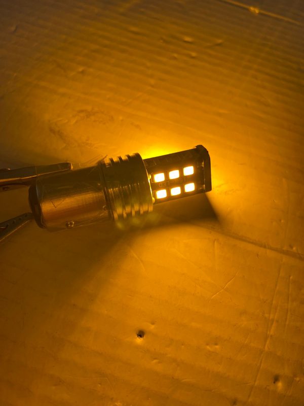 Foco 15 Leds Dos Polos Color: Ambar 0112 - Image 6