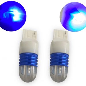Foco Led De Pellizco Estrobo Color: Azul