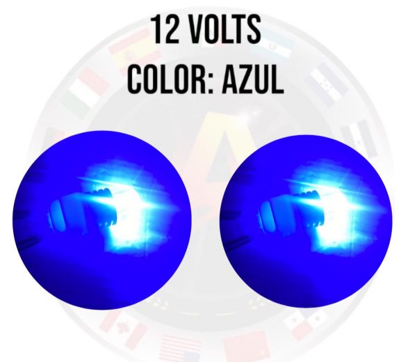 Foco Led De Pellizco Estrobo Color: Azul - Image 4