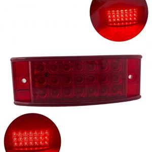 Plafón Universal De 21 Leds Luz Fija Y Estrobo 12v
