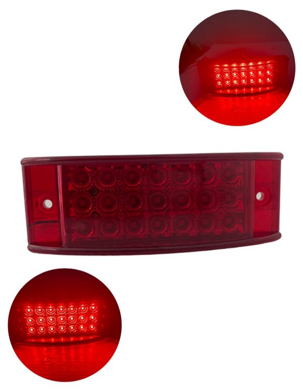 Plafón Universal De 21 Leds Luz Fija Y Estrobo 12v