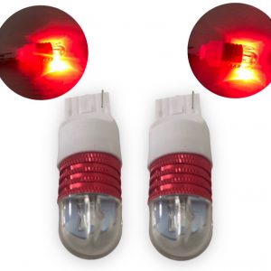 Foco Led De Pellizco Estrobo Color: Rojo