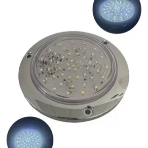 Plafón De 48 Leds Para Camión 12/24v Con Base Cromada (copia)