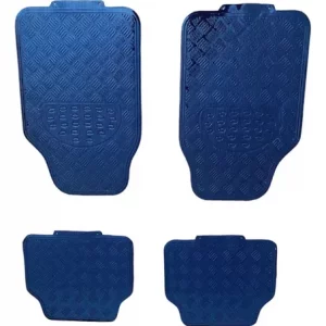Tapete Para Automóvil Color: Azul Metálico 4 Piezas