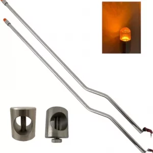 Guia De Parachoques Acero Inoxidable Con Luz