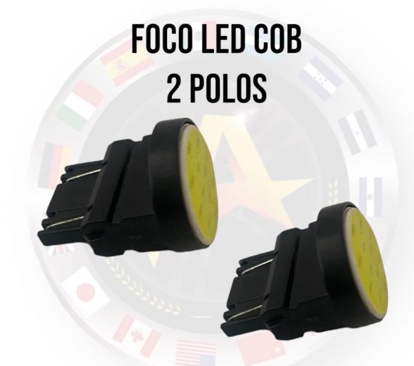 Foco Led Cob 2 Polos Color: Blanco Precio - Image 3