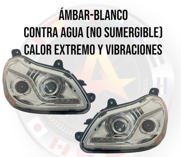 Unidad Deportiva Para Kenworh 680 Cromo Con Franja Led Piloto - Image 3