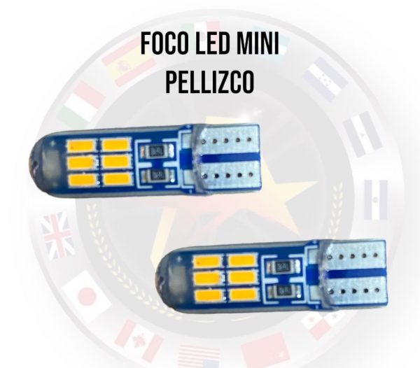 Foco Led Mini Pellizco Color Ambar - Image 2