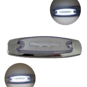 Plafón Tipo Pertebil De Led Con Gel 4 Funciones Blanco
