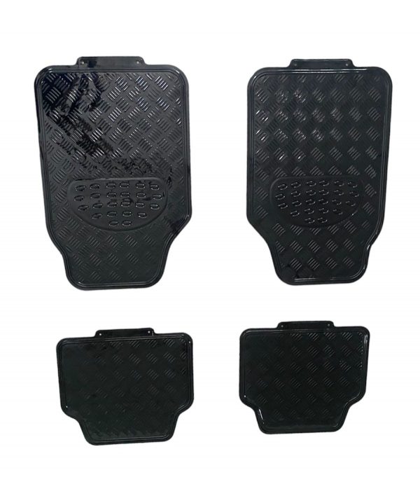 Tapete Para Automóvil Color: Negro Metálico 4 Piezas