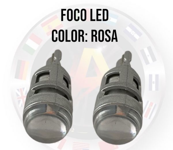 Foco Mini De Led Potente Color: Rosa 12v Precio - Image 2