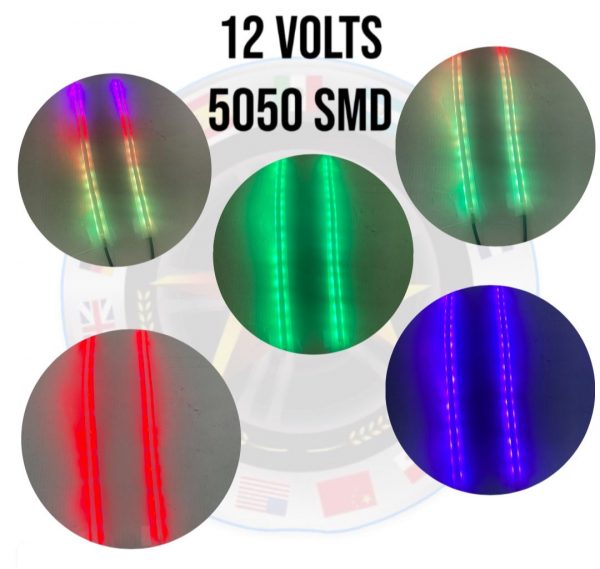 Tiras Luz Led Rgb Dirrecional Para Faros 30cm Par - Image 3