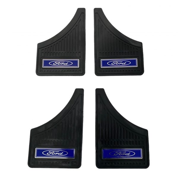 Juego 4 Loderas De Fibra Vidrio Universal Logo Ford