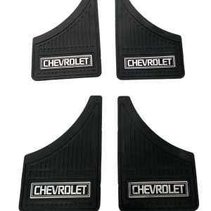 Juego 4 Loderas De Fibra Vidrio Universal Logo Chevrolet