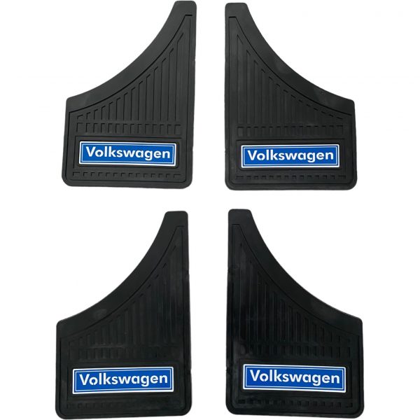 Juego 4 Loderas De Fibra Vidrio Universal Logo Volkswagen