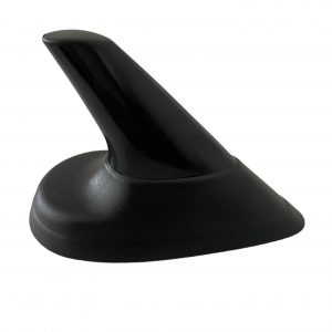 Antena Decorativa Universal Facil Instalacion Negra