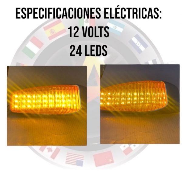 Plafón Zepelín Cromado De Leds Luz Ámbar - Image 3