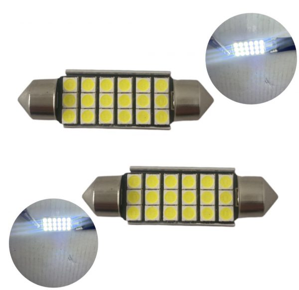 Foco De Led Canbus Color Blanco 2pz