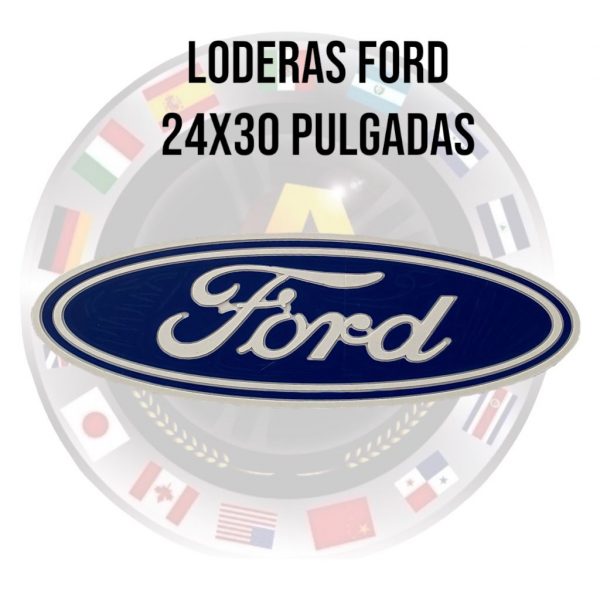 Lodera Blanca Ford 24x30 Pulgadas - Image 3