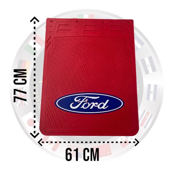 Lodera Roja Ford 24x30 Pulgadas - Image 2