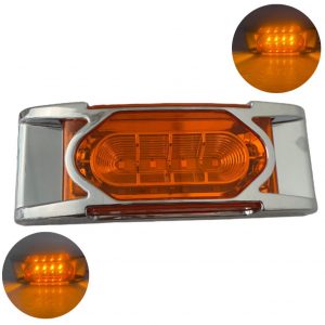 Plafón De 16 Leds Con Bisel 12 V Ambar
