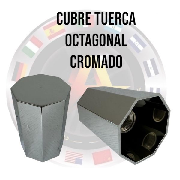 Capuchón Para Tuerca Unemon Octagonal Corto De Rosca 10 Piezas - Image 2