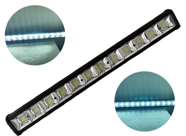 Barra De 144 Hyper Leds 60 Cm Color: Blanco 12 V