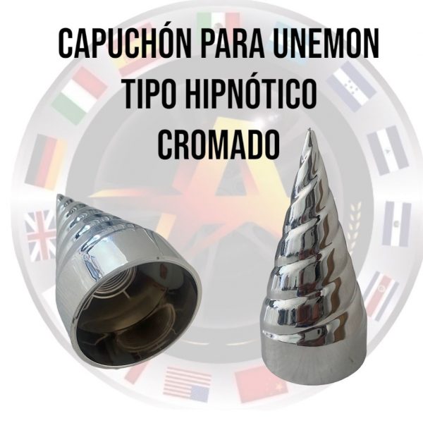 Capuchón Para Tuerca Unemon Tipo Hipnótico Presión 10pzs - Image 2